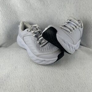 Hoka One One Bondi SR Women's 8 White Leather Walking Shoes